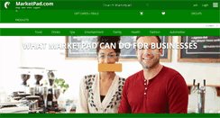 Desktop Screenshot of marketpad.com