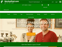 Tablet Screenshot of marketpad.com